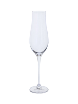 Dartington Crystal Juliet Champagne Glass Flute, Set of 4, 200ml, Clear - view 2, Clear