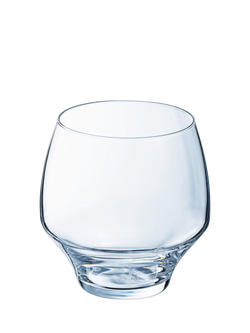 Chef&Sommelier Open Up Crystal Glass Old Fashioned Tumbler, Set of 6, 380ml, Clear, Clear