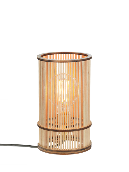 Tom Raffield Artus Wood Table Lamp, Birch, Birch