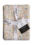 Liberty Fabrics Flower Show Lasenby Cotton Fat Quarters Squares, Multi, Pack of 5