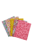 Liberty Flower Shop Lasenby Cotton Fat Quarters, Pack of 5, Pink
