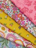 Liberty Flower Shop Lasenby Cotton Fat Quarters, Pack of 5, Pink