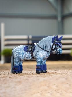 LeMieux Mini Pony Luxury Fleece Polo Bandages, Set of 4, Ink Blue - view 2, Multi