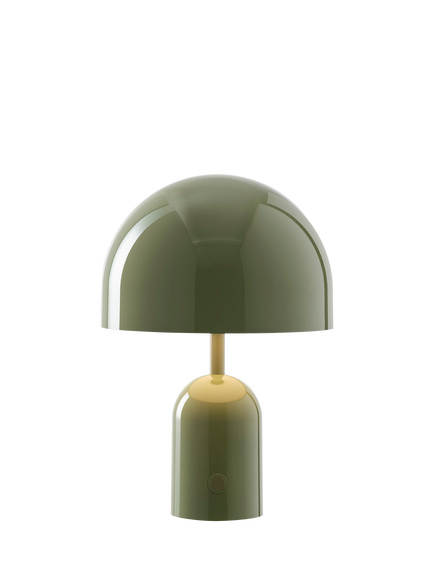 Tom Dixon Bell Portable LED Table Lamp, Moss Green