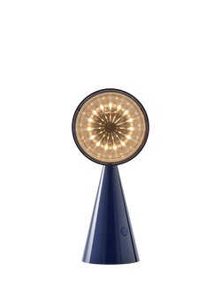 Tom Dixon Pose LED Portable Table Lamp - view 2, Midnight Blue