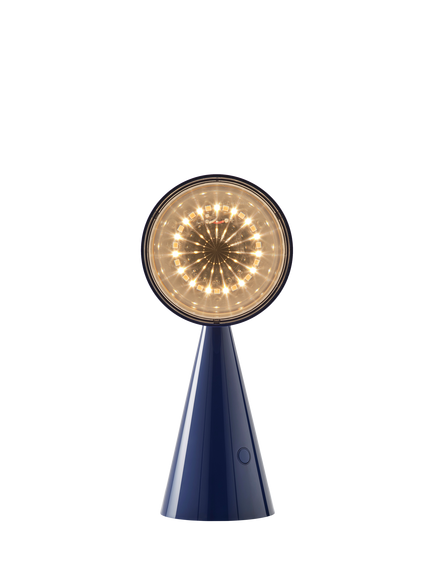 Tom Dixon Pose LED Portable Table Lamp - view 2, Midnight Blue
