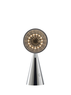 Tom Dixon Pose LED Portable Table Lamp - view 2, Silver