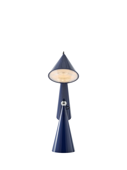 Tom Dixon Pose LED Task Lamp - view 2, Midnight Blue