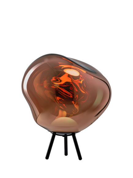 Tom Dixon Melt LED Rechargeable Hanging & Standing Indoor/Outdoor Floor Lamp, Copper, Orange