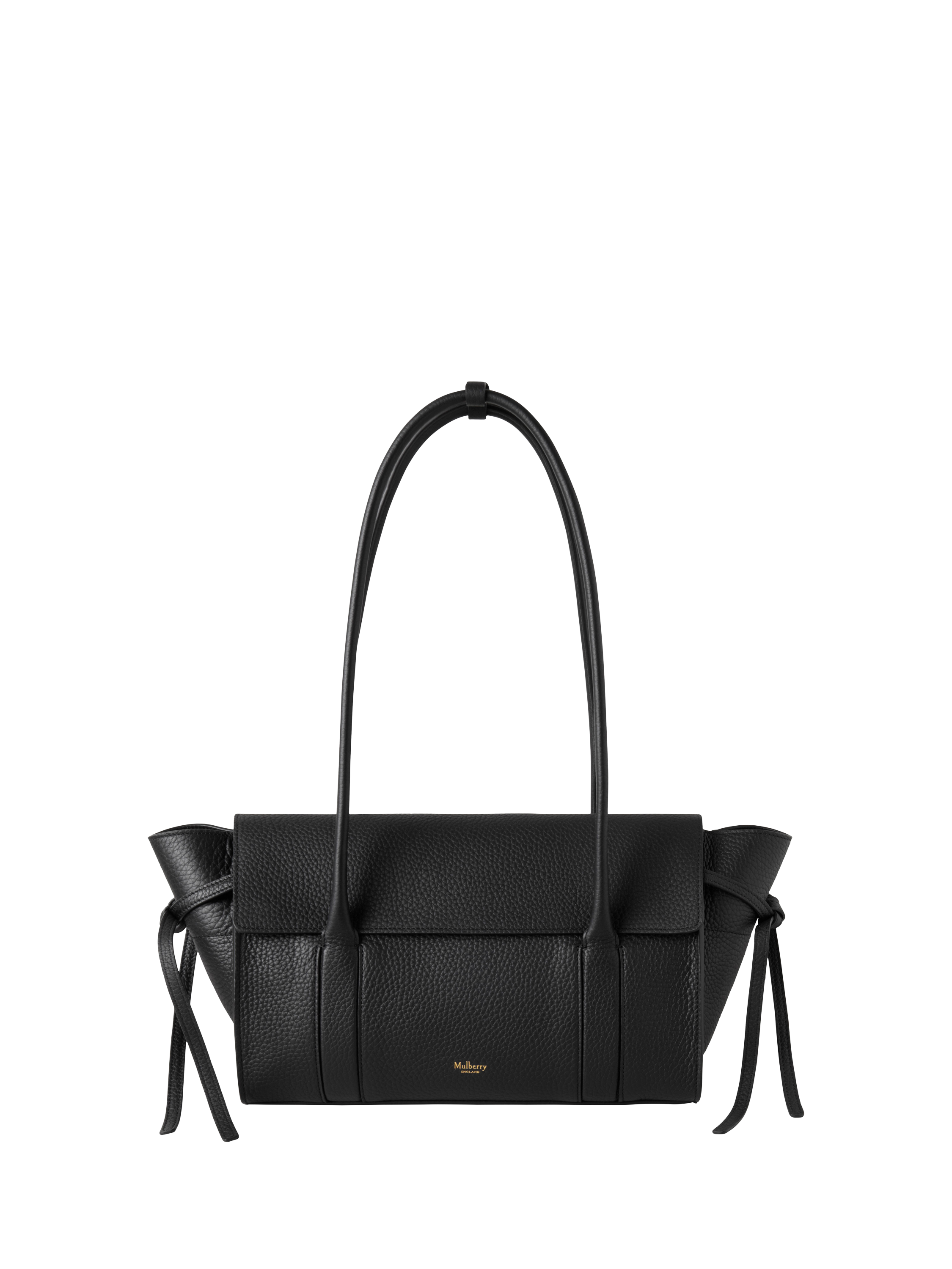 Mulberry Small Soft Bayswater Leather Handbag Black