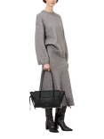 Mulberry Small Soft Bayswater Heavy Grain Leather Shoulder Bag, Black