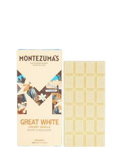 Montezuma's Great White Creamy Vanilla White Chocolate Bar, 90g