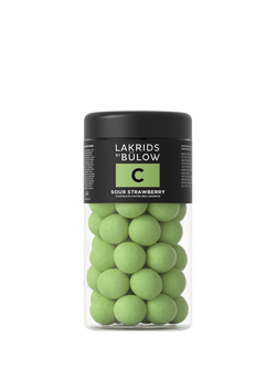 LAKRIDS BY BÜLOW Sour Strawberry Chocolate Coated Liquorice, 350g, 