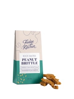 Fudge Kitchen Peanut Brittle Box, 125g