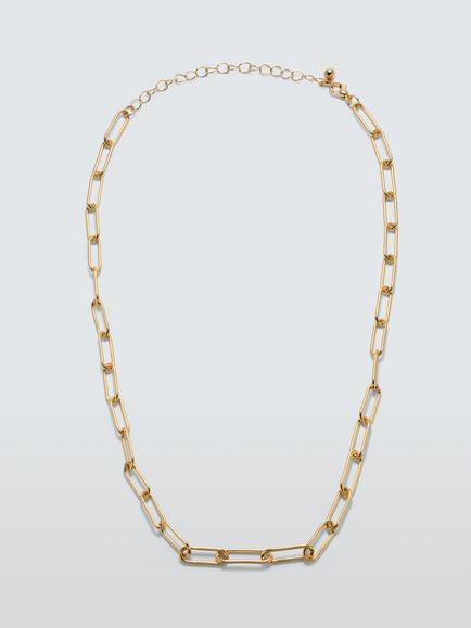 John Lewis Paperclip Link Chain Necklace, Gold