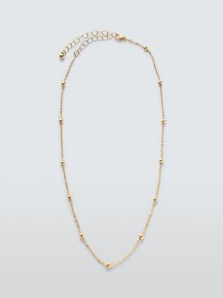 John Lewis Satelite Chain Necklace, Gold, Gold