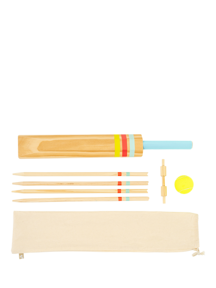 Mookie TP Wooden Cricket Set, Multi