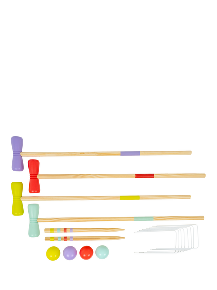 Mookie TP Wooden Crouquet Set, Multi