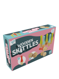 Mookie Wooden Skittle Set, Multi