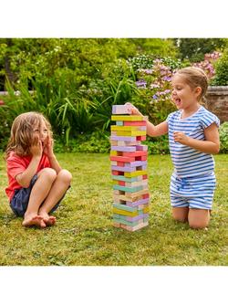Mookie TP Giant Wooden Tumble Tower - view 2, Multi