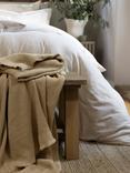 Christy Madeira Cotton Throw, Stone