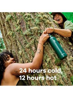 Hydro Flask Double Wall Vacuum Insulated Stainless Steel Drinks Bottle, 621ml - view 2, Trillium