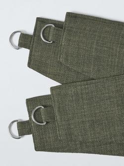 John Lewis Textured Weave Tieback, Pack of 2, Avocado - view 2, Avocado