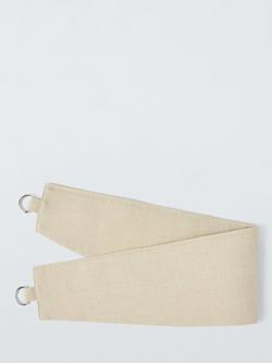 John Lewis Textured Weave Tieback, Pack of 2, Oatmeal, Oatmeal