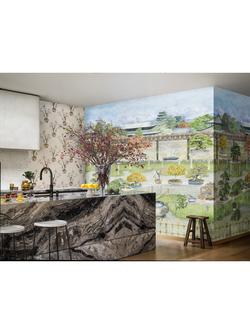 Cole & Son Bonsai Garden Wallpaper, Vivid - view 2, Vivid