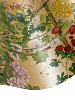 Cole & Son Scenic Flora Wallpaper, Gilded - view 2, Gilded