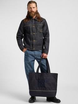Lee 101 Denim Tote Bag, Blue - view 2, Blue