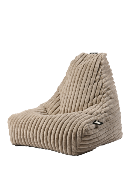Extreme Lounging Kids' Cord Mini Bean Bag, Natural