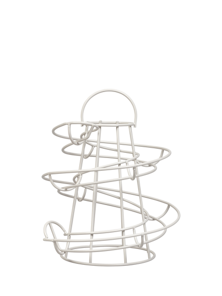 Tala Helter Skelter Egg Holder, Cream, Cream