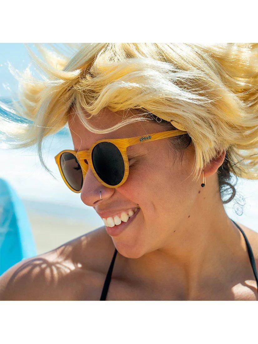 Product image 4 of 4, which shows goodr Bodhi Unisex Sunglasses, Orange