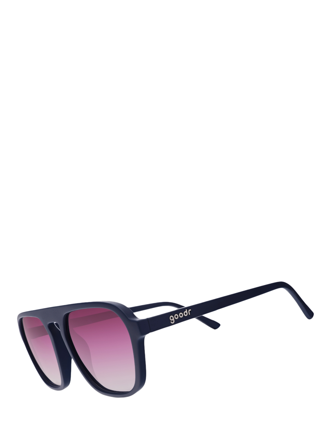 Product image 2 of 4, which shows goodr Deja Vu Daydream Sunglasses, Blue