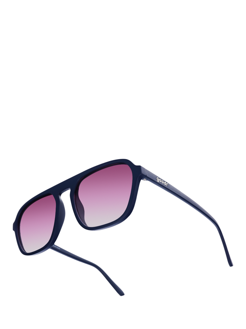 Product image 3 of 4, which shows goodr Deja Vu Daydream Sunglasses, Blue