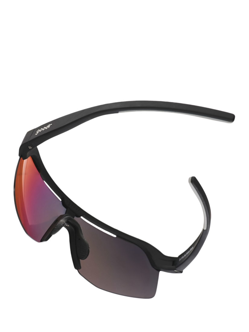 Product image 5 of 6, which shows goodr Do It For The Victory Dance, Black
