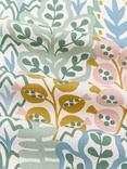 John Lewis Alva Oilcloth Tablecloth Fabric, Teal