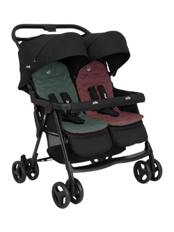 Joie Baby Aire Twin Stroller, Shale, Shale