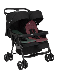 Joie Baby Aire Twin Stroller, Shale - view 2, Shale