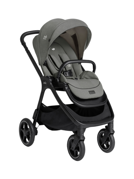 Joie Baby Finiti Pushchair, Ramble XL Carrycot, i-Level Pro Car Seat and i-Base Encore Bundle, Evergreen - view 2, Evergreen
