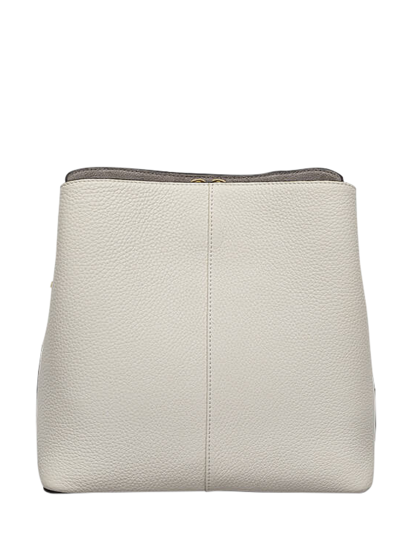 Product image 2 of 4, which shows Radley Dukes Place Leather Medium Compartment Crossbody Bag, Chalk