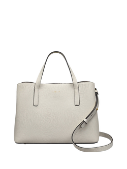Radley Dukes Place Leather Medium Grab Bag, Chalk