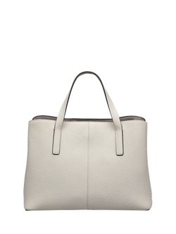Radley Dukes Place Leather Medium Grab Bag - view 2, Chalk