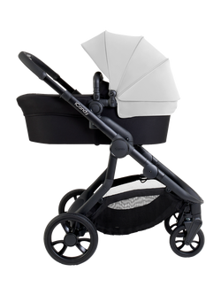 iCandy Orange 4 Pushchair, Carrycot and Accessories with Cocoon Car Seat and Base Bundle, Glacier - view 2, Glacier
