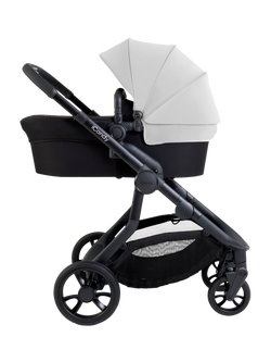 iCandy Orange 4 Double Pushchair, Carrycot and Accessories Bundle, Glacier - view 2, Glacier