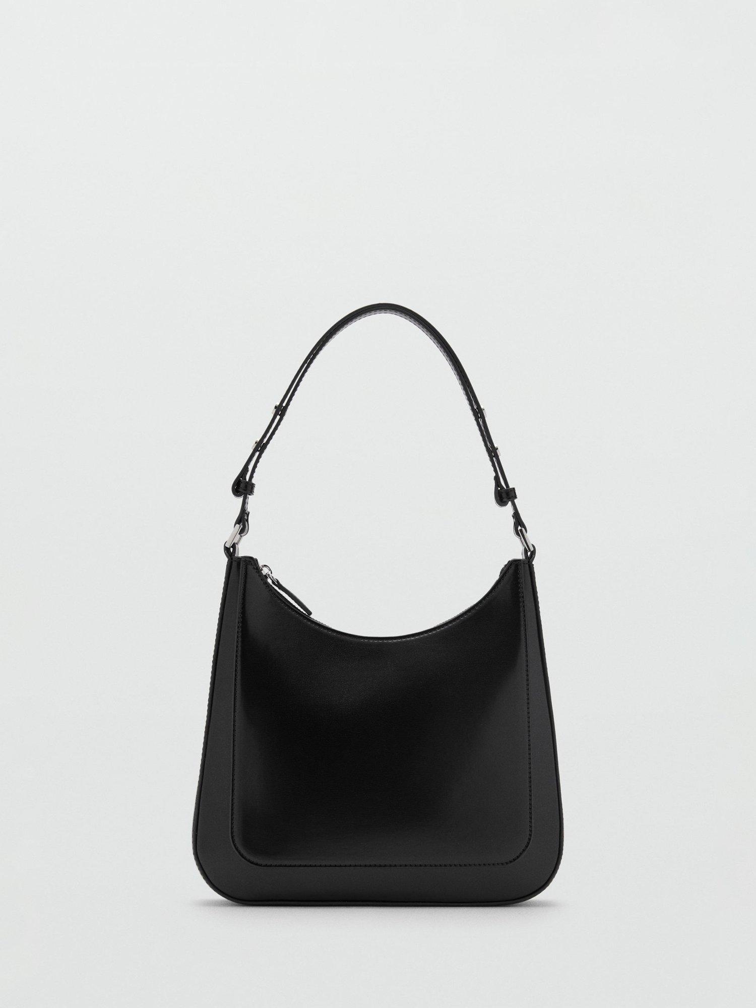 Mango Shoulder Bag, Black