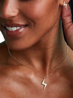 Toolally Mini Bubble Bolt Stud Earrings - view 2, Gold