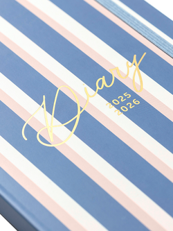 Busy B Stripe 17 Month Mid Year Academic 2025-26 Diary, Stripe - view 2, Stripe