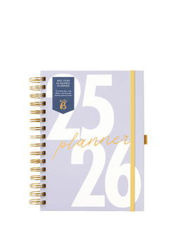 Busy B Mid Year Academic 2025-26 Planner, Lavender, Lavender